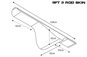 Scope OPS Hi Protect 2 Rod Skin 9 ft 