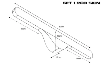Nash Scope OPS Soft Protect 1 Rod Skin 6ft