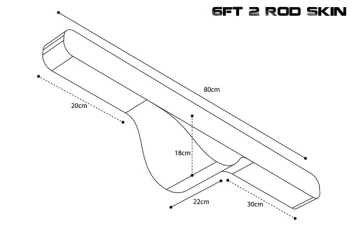 Scope OPS Soft Protect 2 Rod Skin 6ft 
