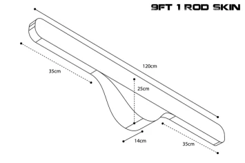 Nash Scope OPS Soft Protect 1 Rod Skin 9ft 