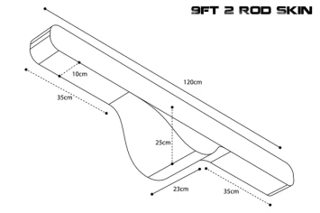 Scope OPS Soft Protect 2 Rod Skin 9ft 