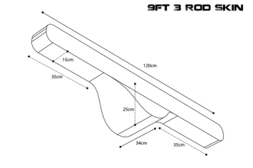 Scope OPS Soft Protect 3 Rod Skin 9ft 