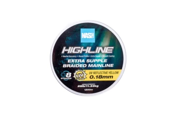 Nash Highline Extra Supple Braid UV 1200 meter
