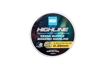 Nash Highline Extra Supple Braid UV 1200 meter