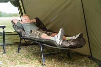 Nash Indulgence 4 Leg Jumior Sleep System Camo 