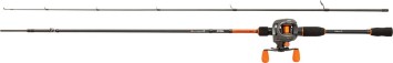 Mitchell Traxx MX 702MH Casting MX - 7ft - Baitcasthengelset - 14 - 40g - Zwart