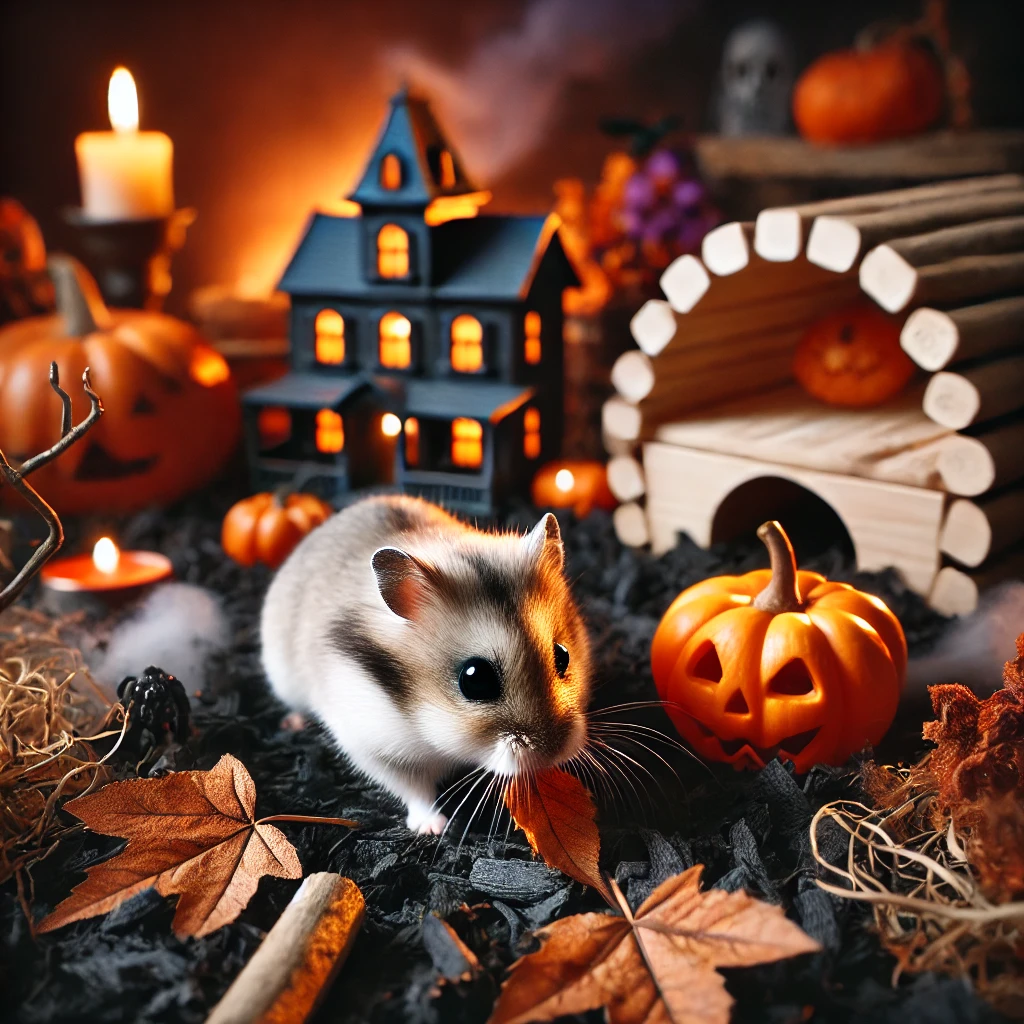 Hoe maak je een Halloween Hamsterscape