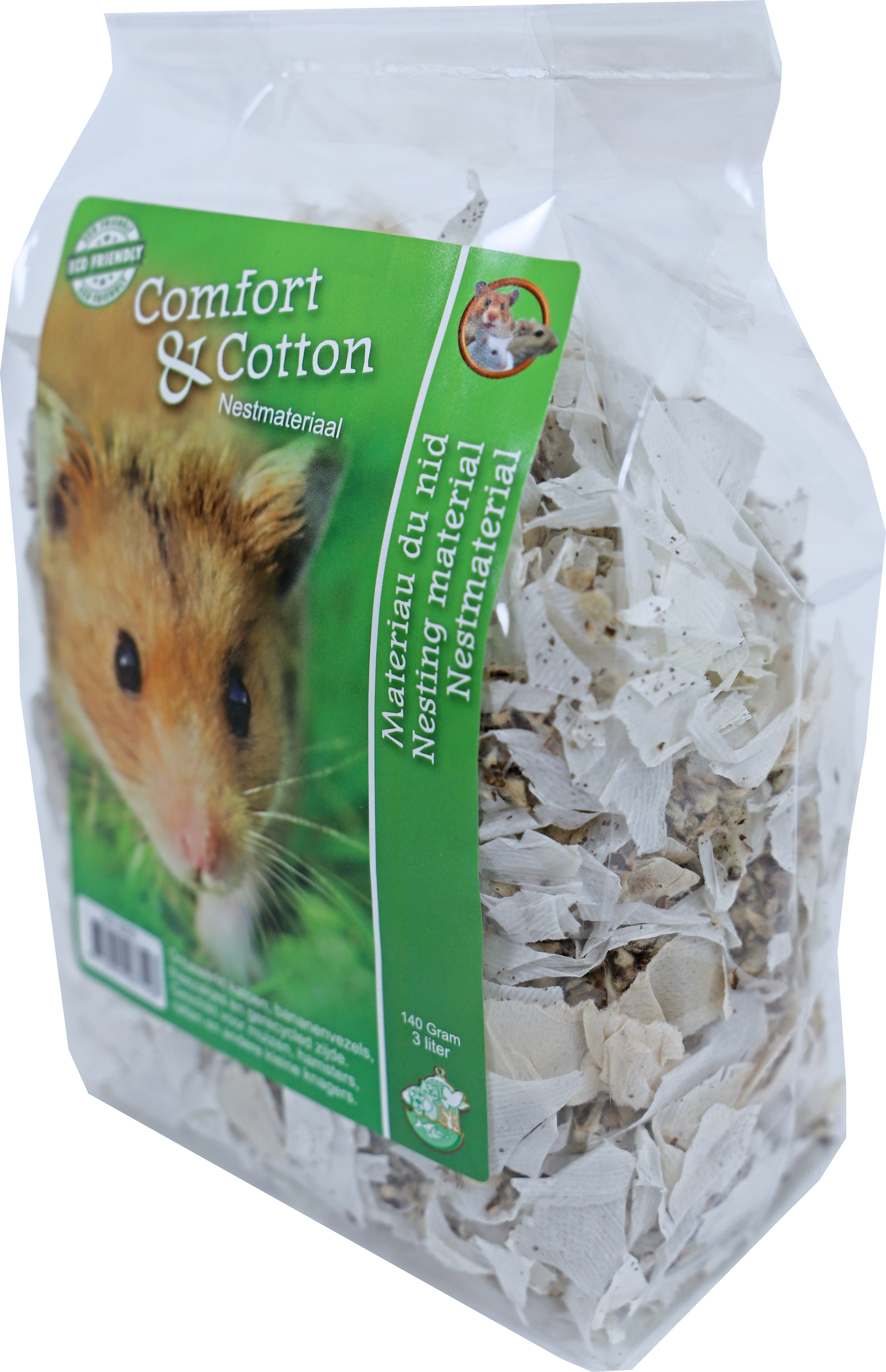Nestmateriaal Eco Friendly Comfort & Cotton 140 gram