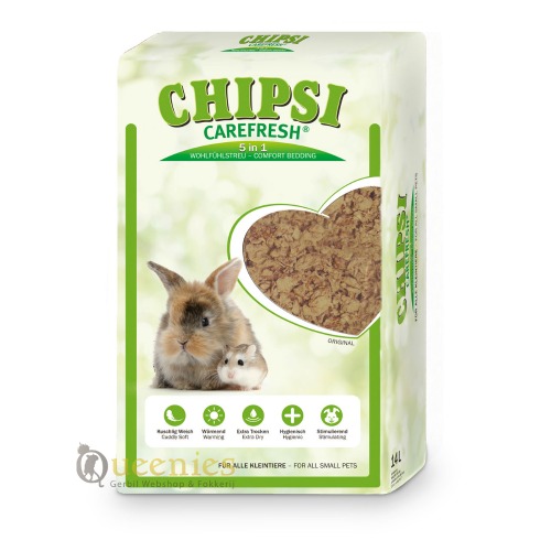 Chipsi Carefresh Natural voor Hamster in hamsterscaping