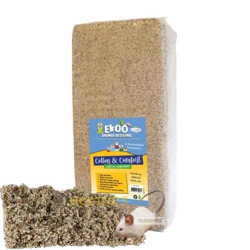 Cotton Comfort 140l - Katoen bodembedekking voor muizen - geurvrij