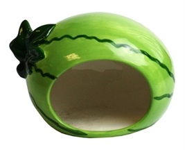 Happy Pet Knaagdierhuisje Watermeloen Keramiek 9 x 9 x 12 cm