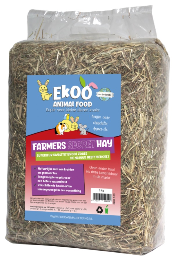 Ekoo Farmers Secret Hay 2 KG