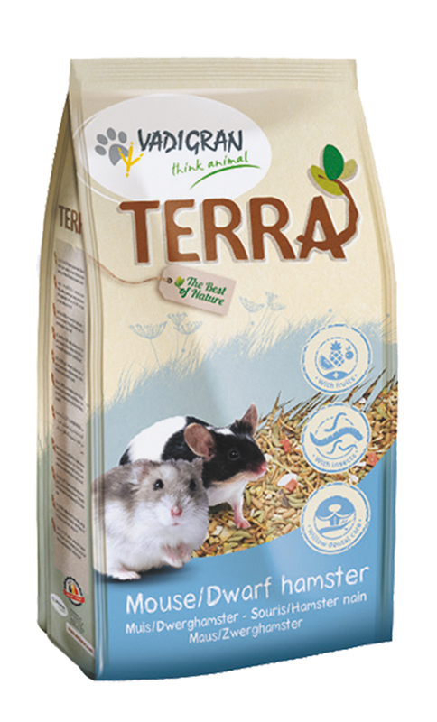 Terra - Dwerghamstervoer en muis 700 gram