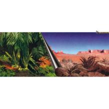 Regenwoud achterwand voor Terrarium / Gerbilarium