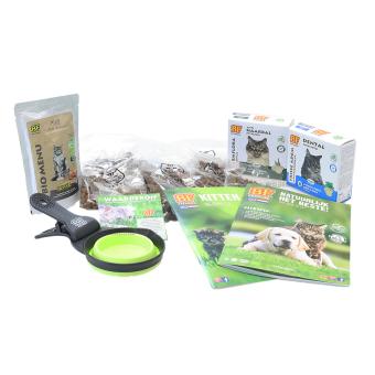 Complete kittenbox met voeding en extra’s