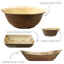 Palmblad voer / zandschaal