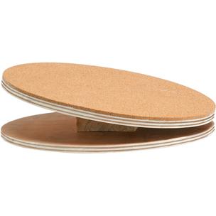 Bogie disc - houten loopschijf van kurk 25 cm