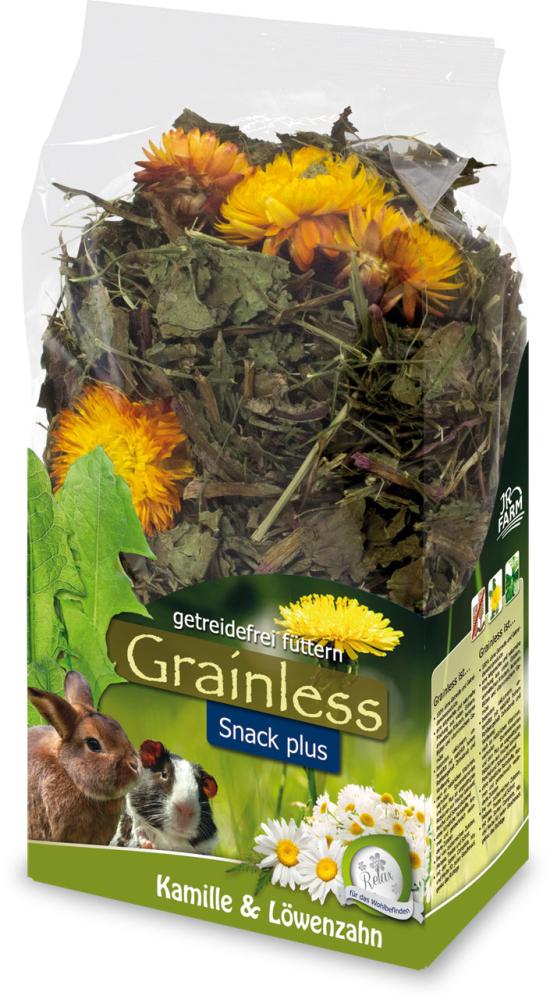 JR Farm Grainless Plus Kamille & paardenbloem, 100 gram