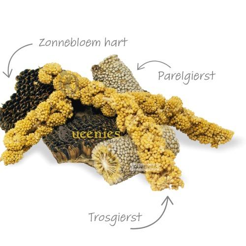 Jr Farm Knabbelstukjes met zonnebloem hart