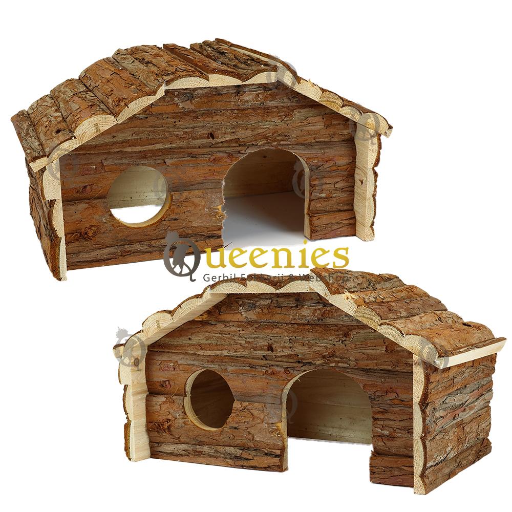 Degoe huisjes van hout geschikt voor Chinchilla's