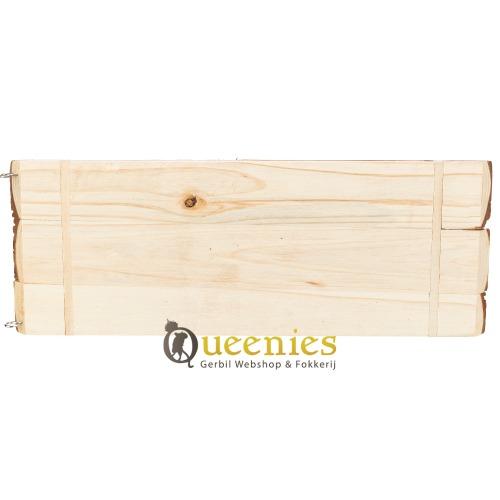 Loopplank van hout onderkant