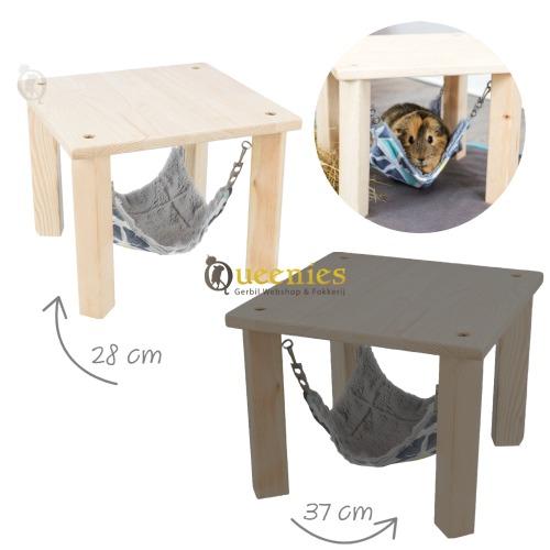 Plateau met hangmat voor Fretten