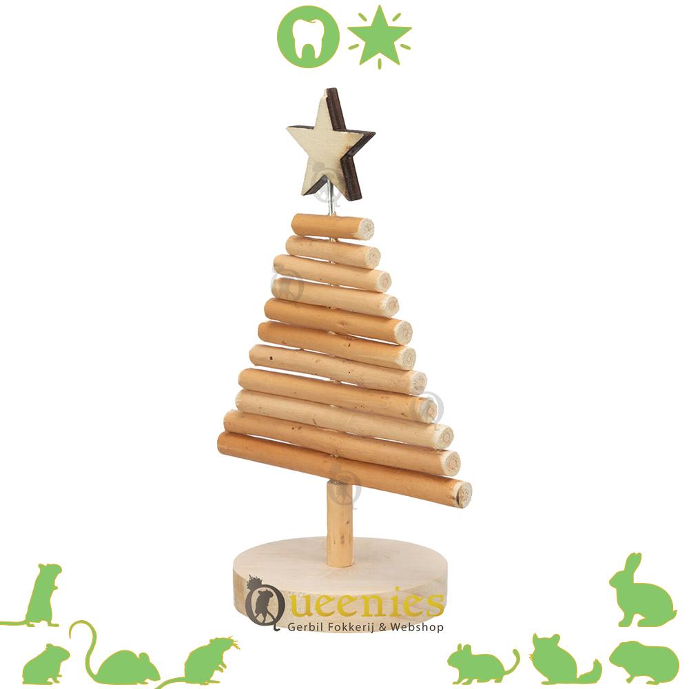 Houten Kerstboom voor Knaagdieren