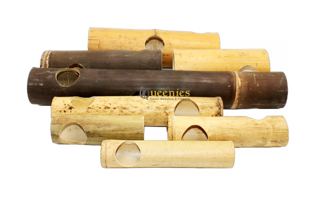 Bamboo tunnels voor knaagdier