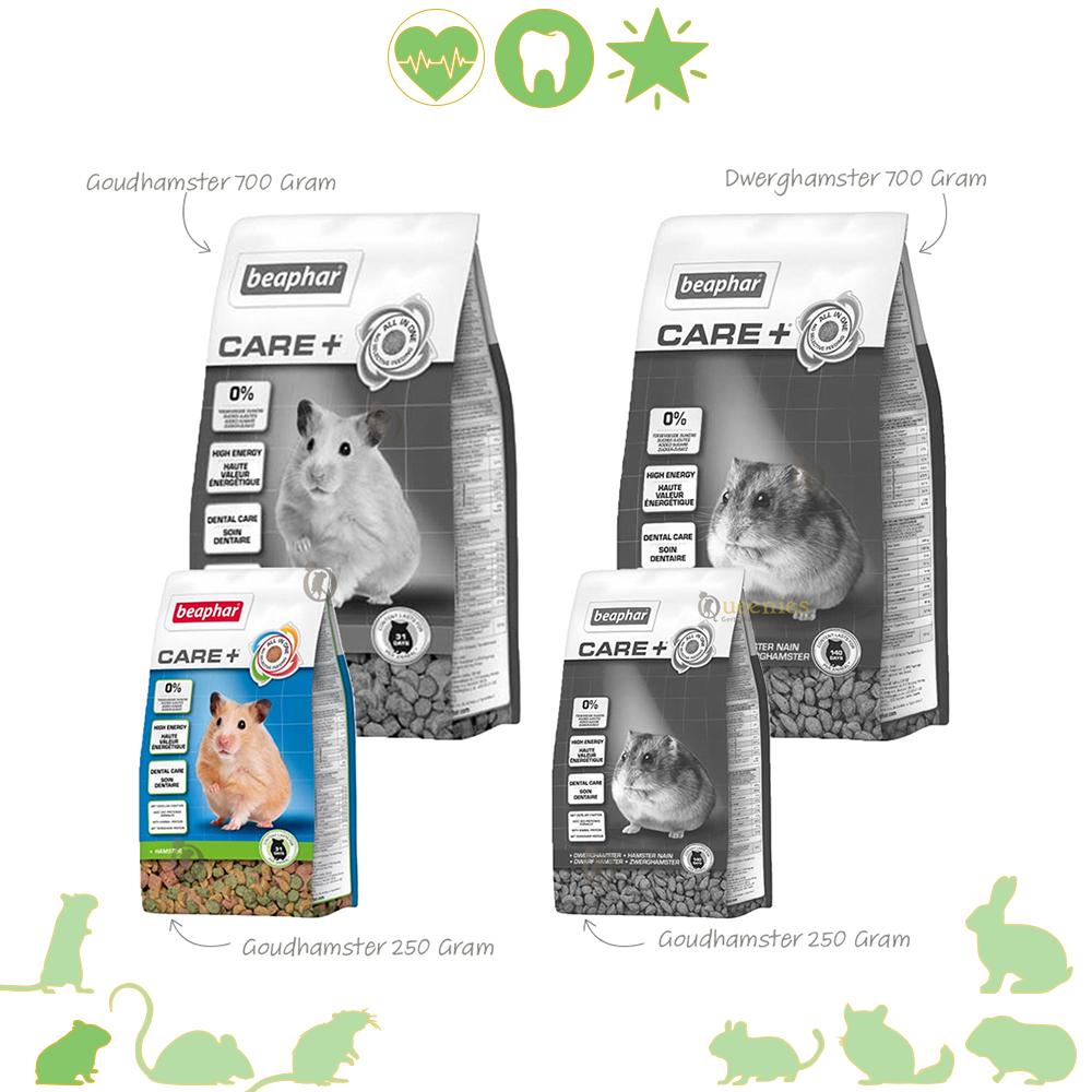 Beaphar Care+ 250 gram Syrische hamstervoer voor Goudhamster