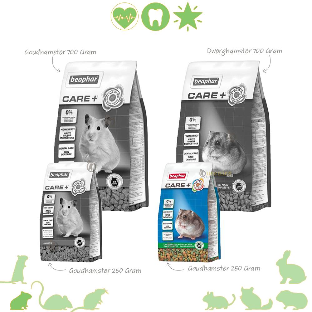 Beaphar Care+ 250 gram Dwerghamstervoer voor Chinese dwerghamster
