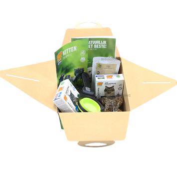 Bio kittenpakket met groene thee extract vulling