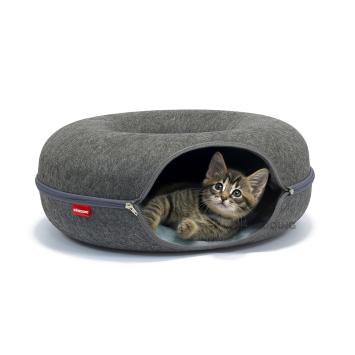 Vilt kattenmand Donut style met mogelijkheden