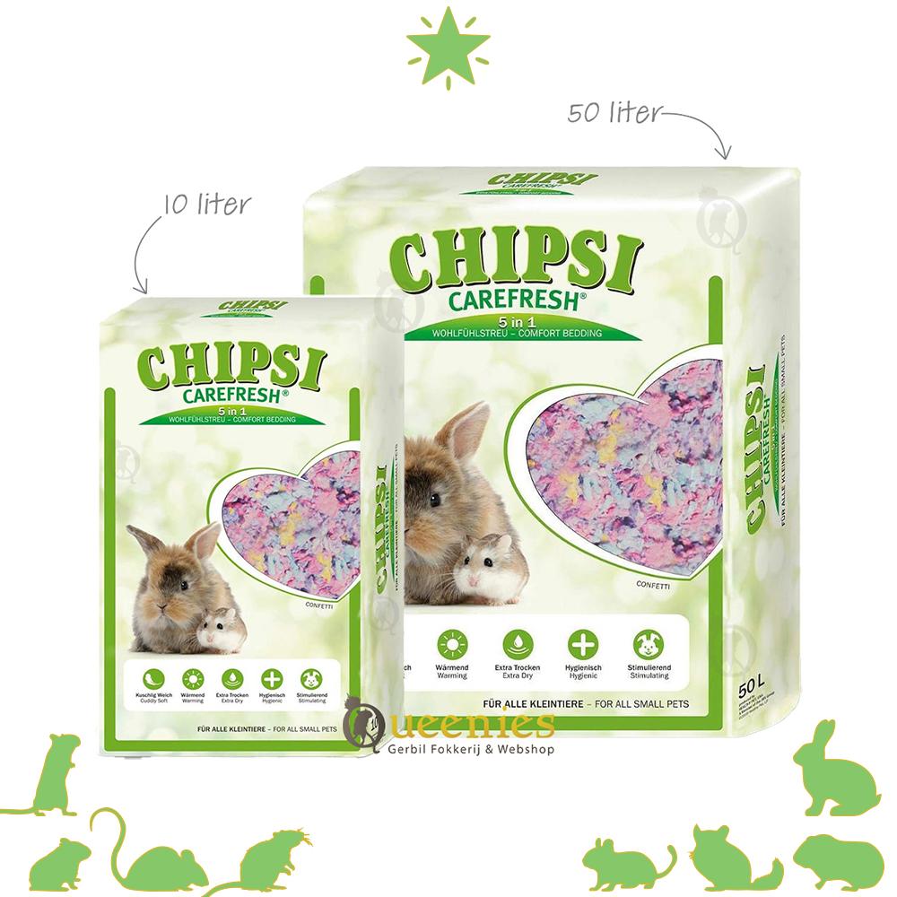 Chipsi Carefresh Confetti voor konijnen en knaagdieren