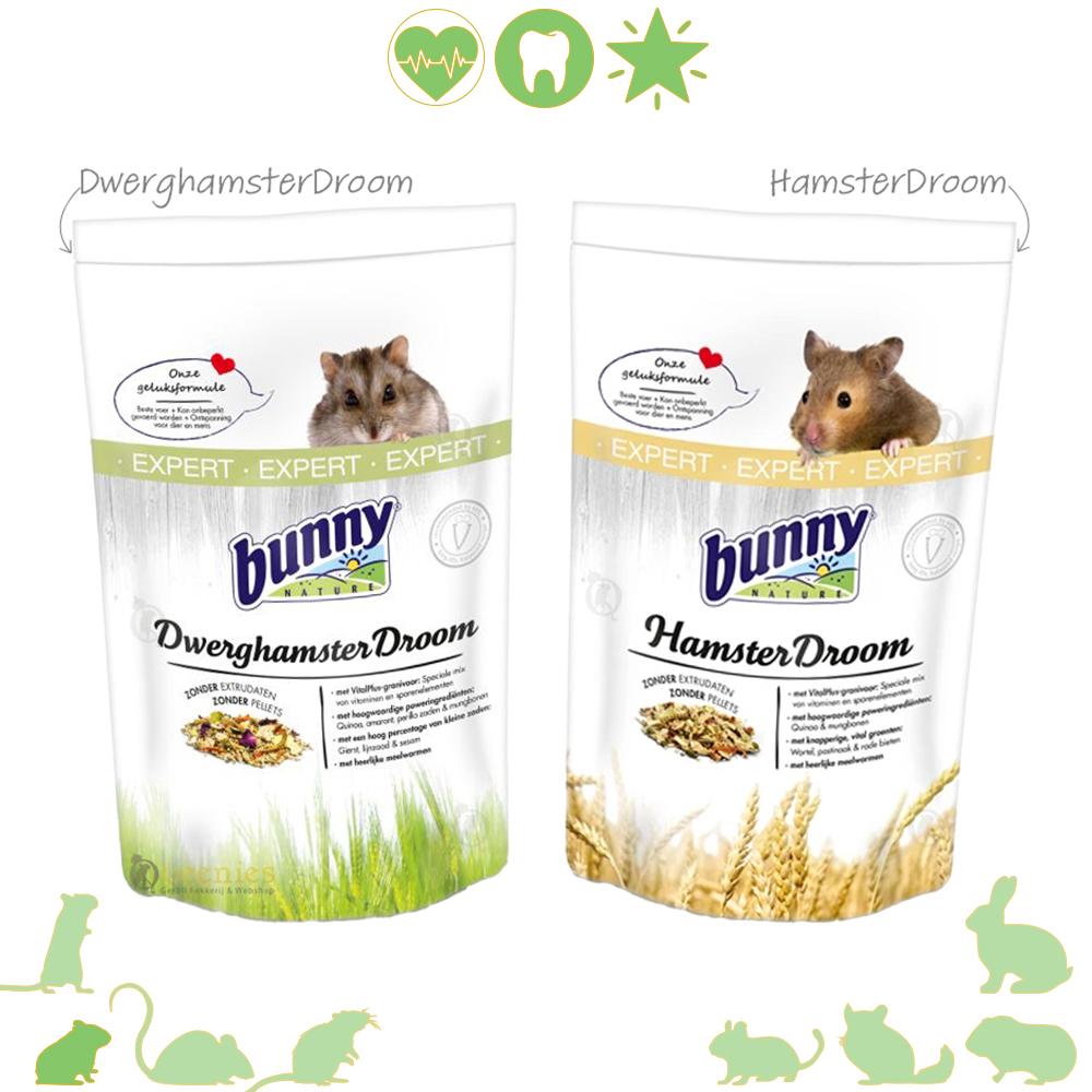 Bunny Nature Dwerghamster & Hamsterdroom - Expert 500 gram