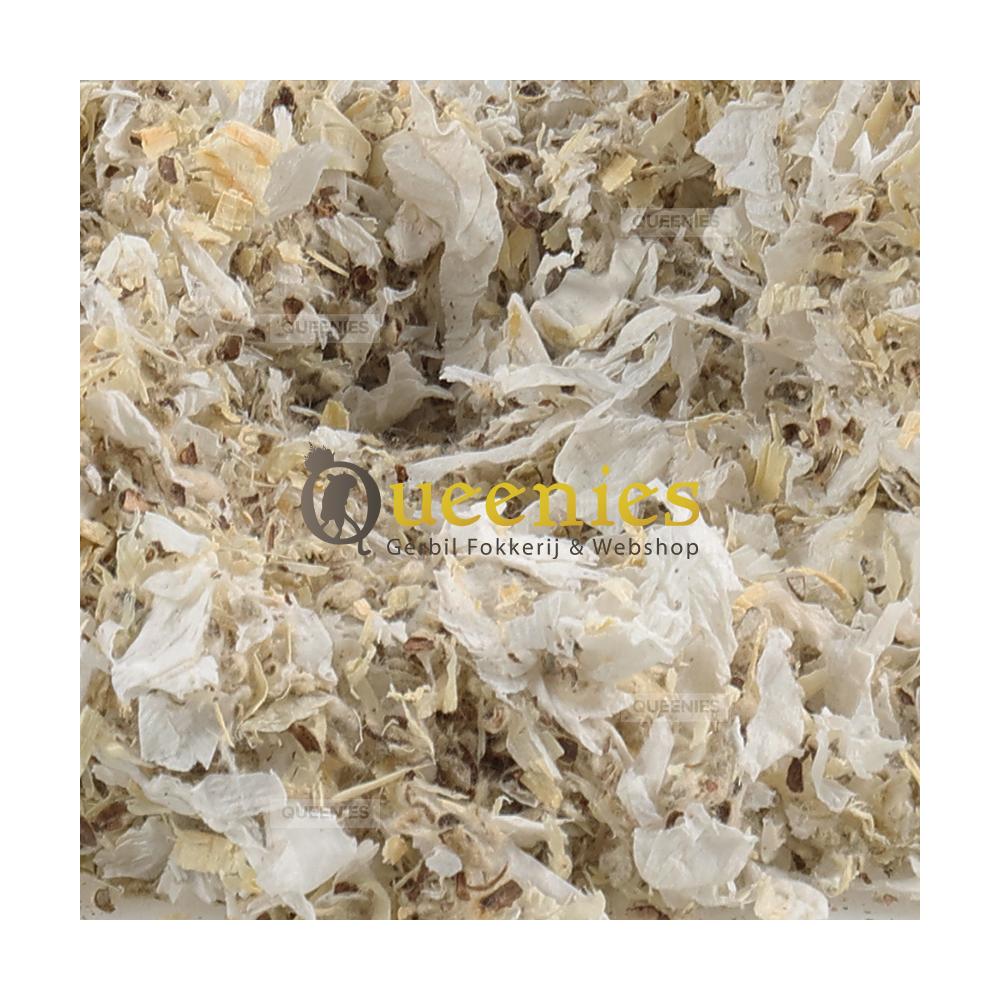 Cotton de Luxe katoen bodembedekking met nestmateriaal 40 liter