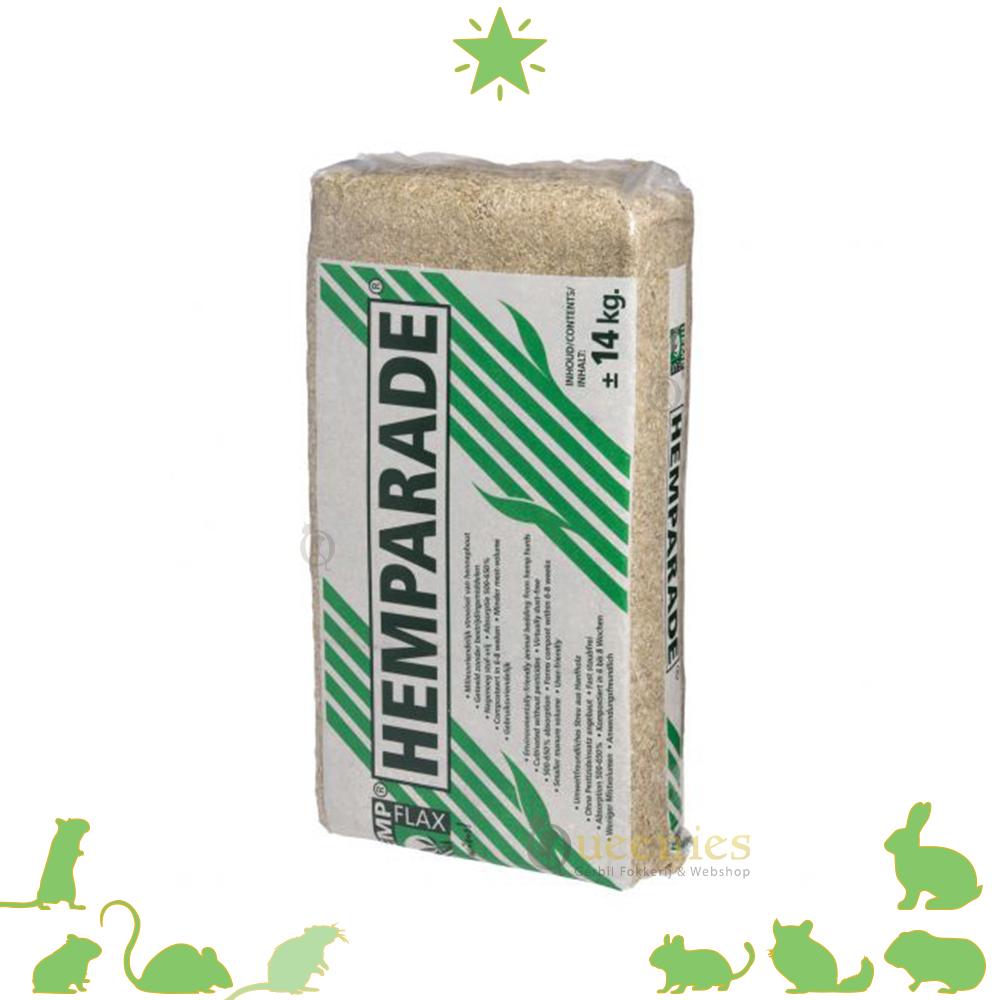 Hempflax Hennepstrooisel - Bodembedekking - 14 kg