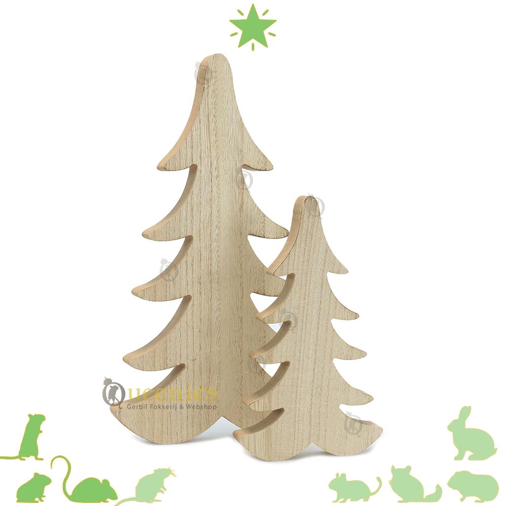 Houten Kerstboom voor Hamsterscaping en Huisdecoratie