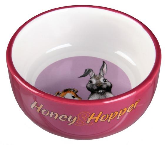 Honey en Hopper keramische voerbak 11cm