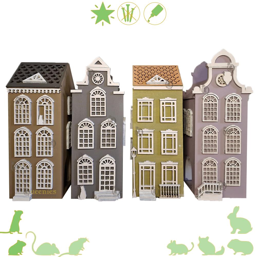 DIY Amsterdamse Grachtenhuizen