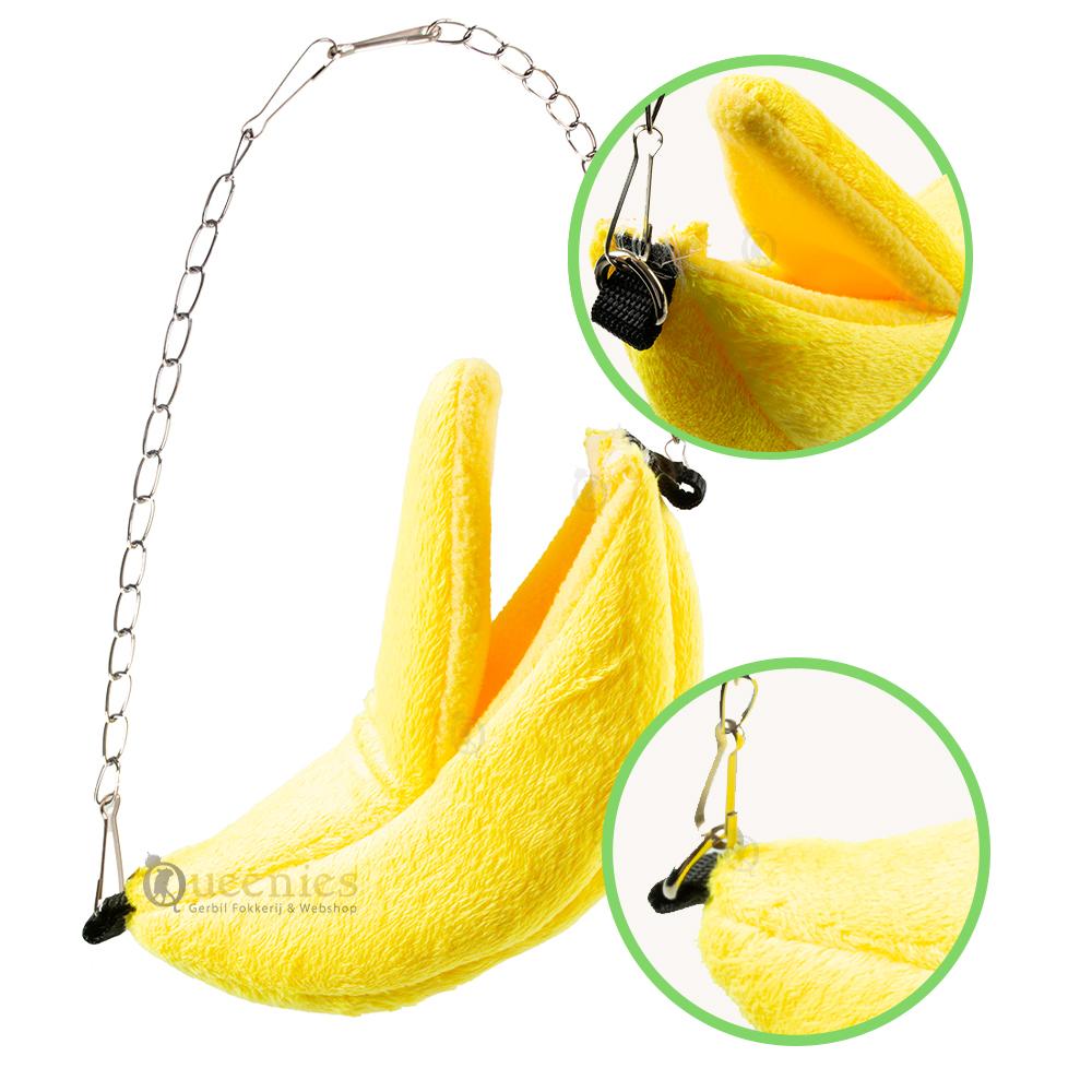 Pluche huisje Banaan