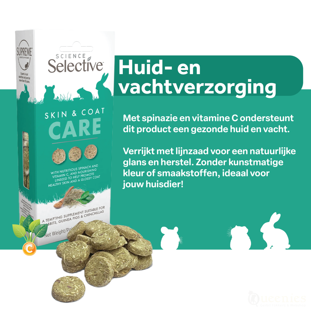 Supplement met spinazie en lijnzaad