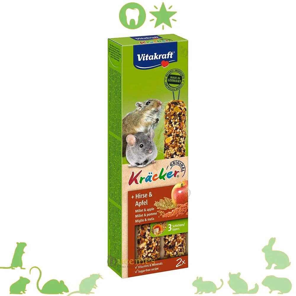 Vitakraft Kracker Austral Honig – Leckerer Vogelsnack (5 Stück)
