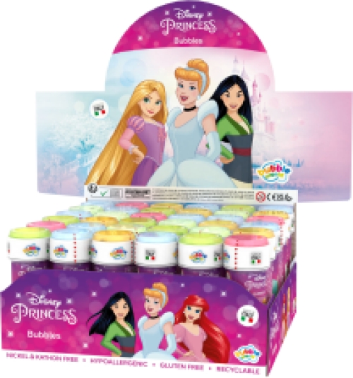 Seifenblasen Disney Prinzessinnen 36 x 60ml im Display Topqualität