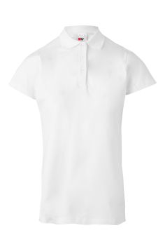 Damen-Polo Premium Stretch Weiß