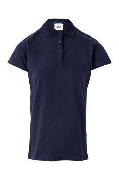 Damen-Polo Premium Stretch Navy