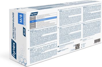 Hynex Nitril-Handschuhe blau, medizinisch – 10 x 100 Stk.