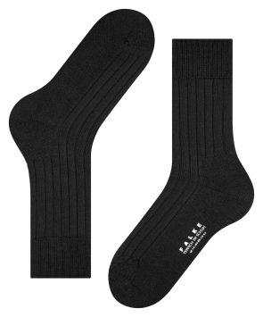 FALKE Comfy Frotteesohle Herrensocke Schwarz