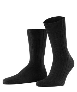 FALKE Comfy Frotteesohle Herrensocke Schwarz