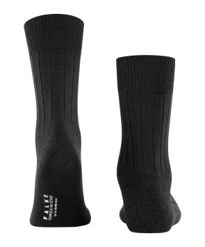 FALKE Comfy Frotteesohle Herrensocke Schwarz