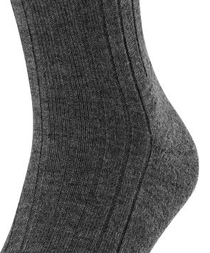FALKE Comfy Frotteesohle Herrensocke Dunkelgrau